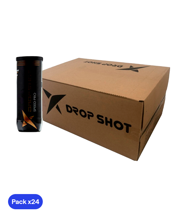 Cajón Pelotas Drop Shot Tournament Speed Pro (Pack x24)