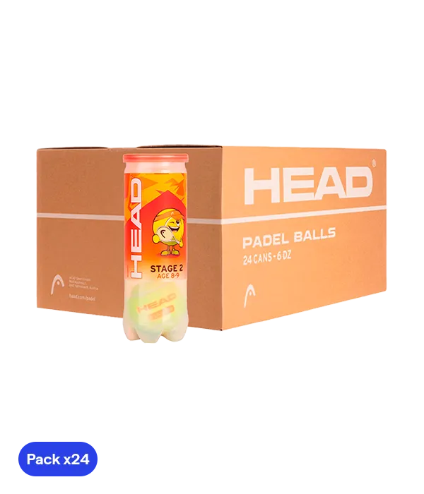 Carton de balles Head Stade 2 (8/9 ans)