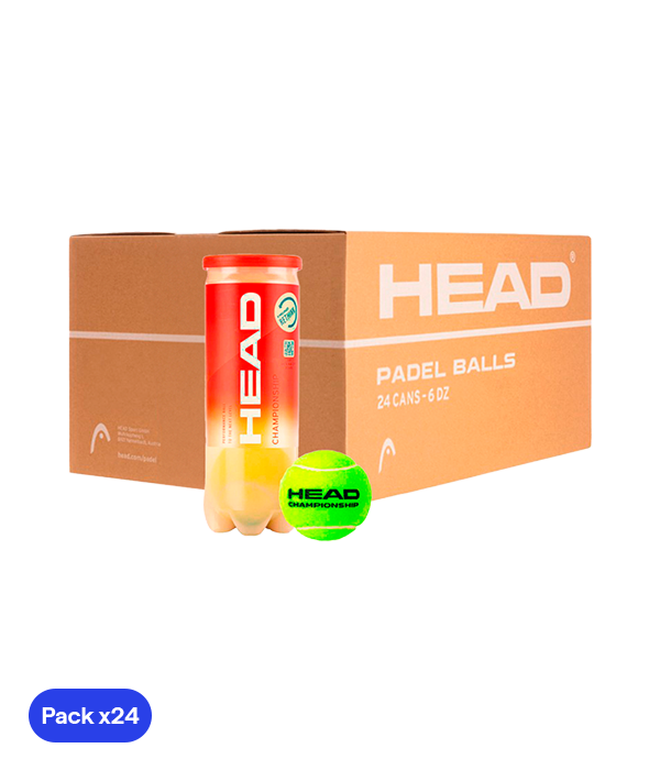 Cajón Pelotas HEAD Championship (Pack x24)