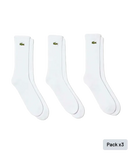 Calcetines Lacoste Sport (X3) Blanco