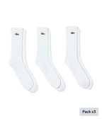Chaussettes Lacoste Sport (X3) Blanc