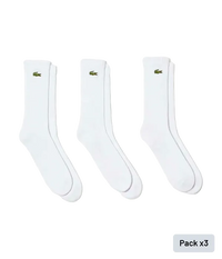 Chaussettes Lacoste Sport (X3) Blanc
