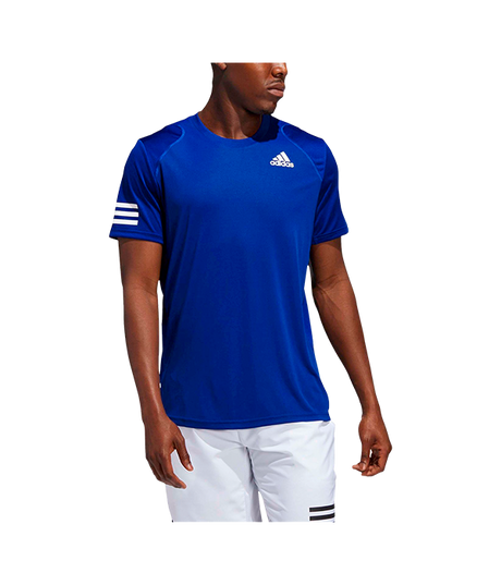 Camiseta Adidas Club 3STRP Azul