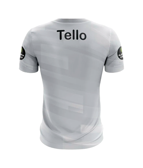 Camiseta Bullpadel Adula Juan Tello 2024 Blanco