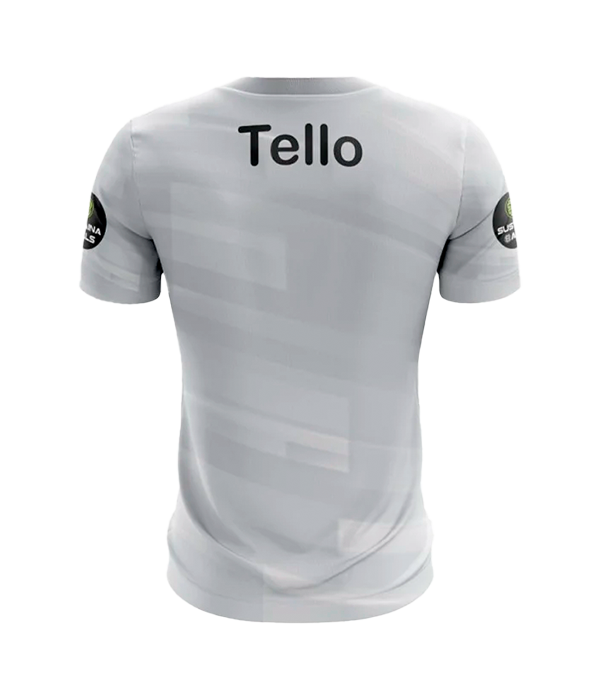 Camiseta Bullpadel Adula Juan Tello 2024 Blanco