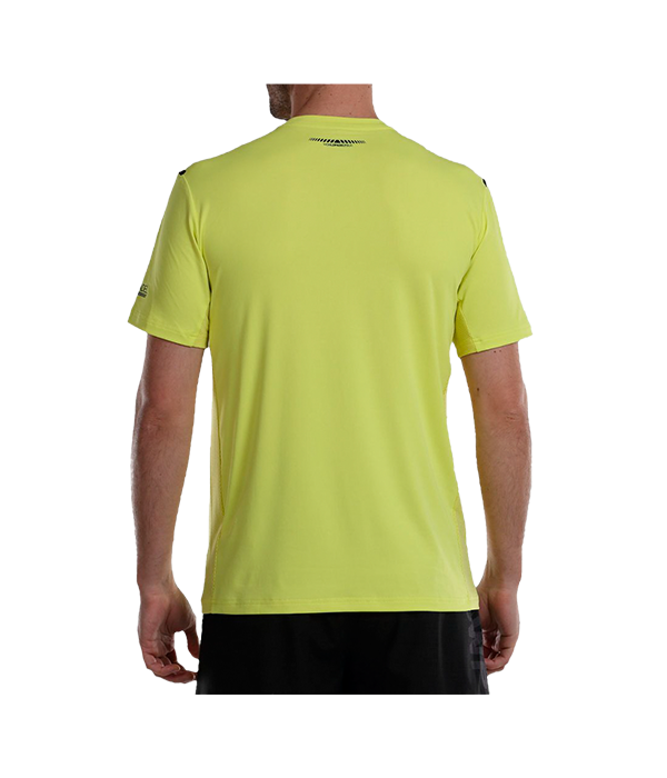 Camiseta Bullpadel WPT Logro 2023 Amarilla