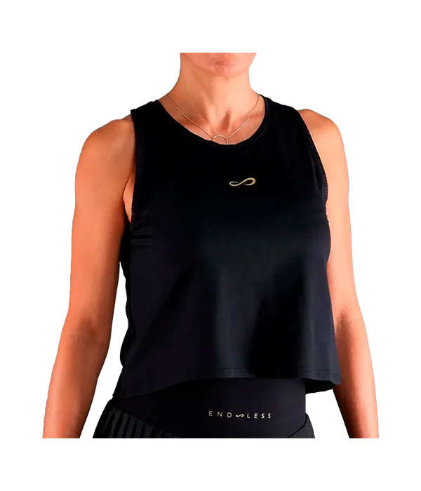T-Shirt Endless  Court Schwarz