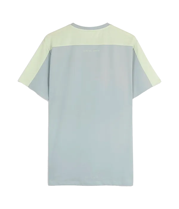 Camiseta NOX Pro Gris Claro/Verde