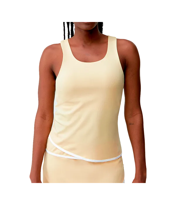 Camiseta de Tirantes Born Living Yoga Smash Amarillo