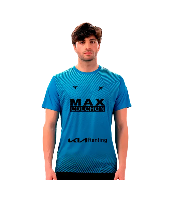 Camiseta Drop Shot Abian Azul Campa