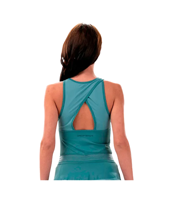 Camiseta Drop Shot Brisa Mujer Verde