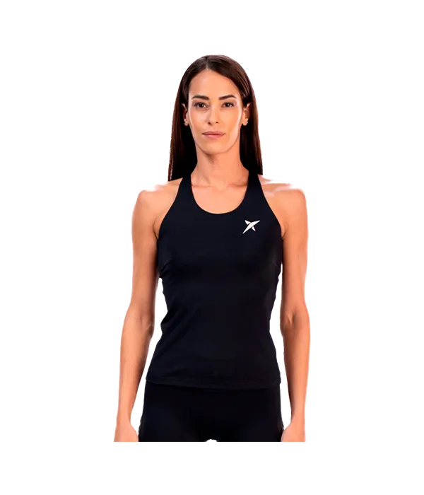 Camiseta  Tirantes Drop Shot Perla Negro
