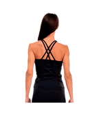 Camiseta  Tirantes Drop Shot Perla Negro