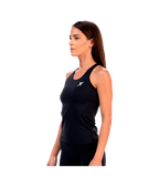 Camiseta  Tirantes Drop Shot Perla Negro