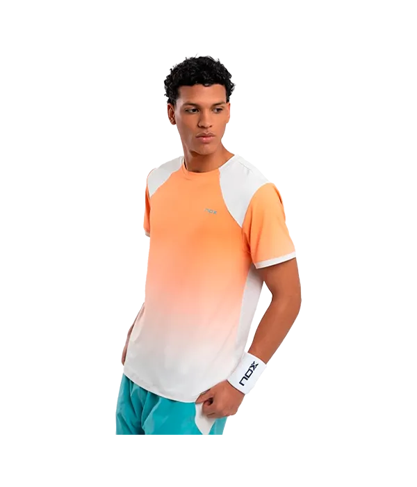 T-shirt Nox Pro mockup Orange degraded 2025