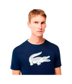 T-shirt Lacoste Regular Fit cotton Blue Marine 2025