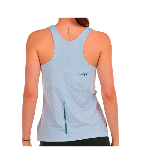 Bullpadel oza t -hirt woman 2024 grigio