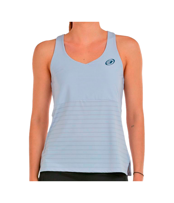 Bullpadel oza t -hirt woman 2024 grigio