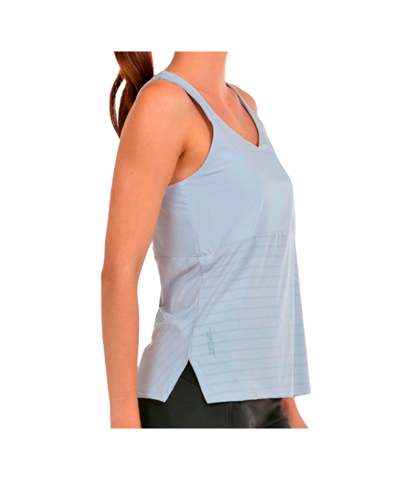 Bullpadel oza t -hirt woman 2024 grigio