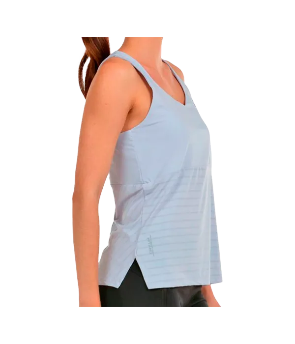 Camiseta Bullpadel Oza Mujer Gris
