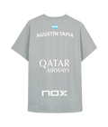 Camiseta Nox Cinzento Agustín Tapia