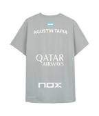 Camiseta Nox Cinzento Agustín Tapia