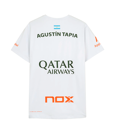 NOX White Shirt 2024 Agustin Tapia