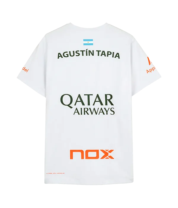 T-shirt Nox White Agustín Tapia