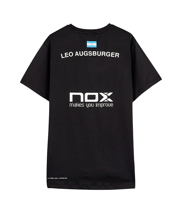 Camiseta NOX Negra 2024 Leo Augsburger