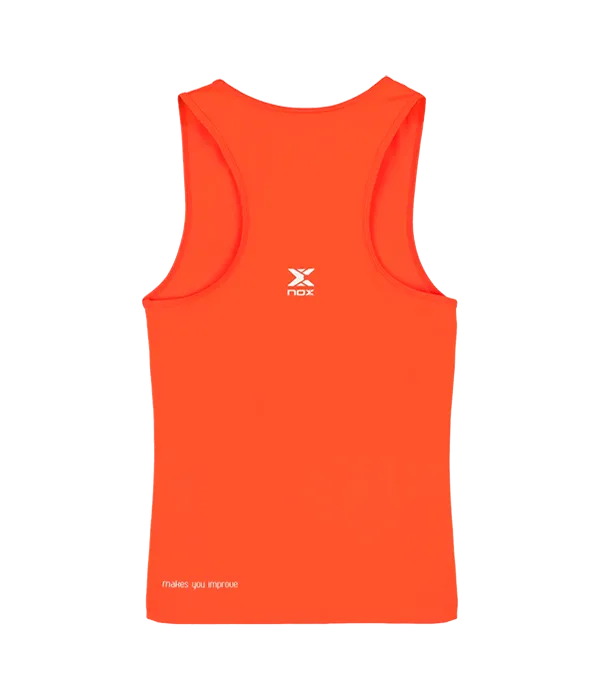 Maglietta Bretelle Nox Team Fit Women Rosso