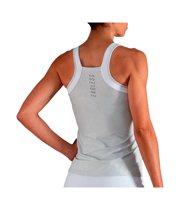 Camiseta Endless Zephyr Blanco/Plata 2025