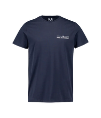 Camiseta Padel Team Gourmet algodão Azul marinho