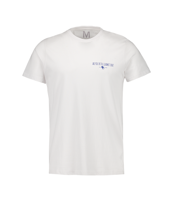 Padel Team Gourmet white cotton t-shirt 2024