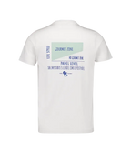 Camiseta Padel Team Gourmet algodón blanca