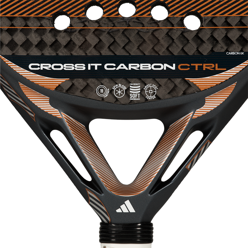 Raquete de Padel Adidas Cross It Carbon Ctrl 2026