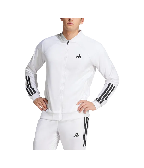 Chaqueta Adidas 3S Knit Blanco 2025