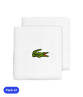 Bracelets longs Lacoste sport Blanc (Pack x2)