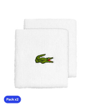 Long Wristbands Lacoste sport White (Pack x2)