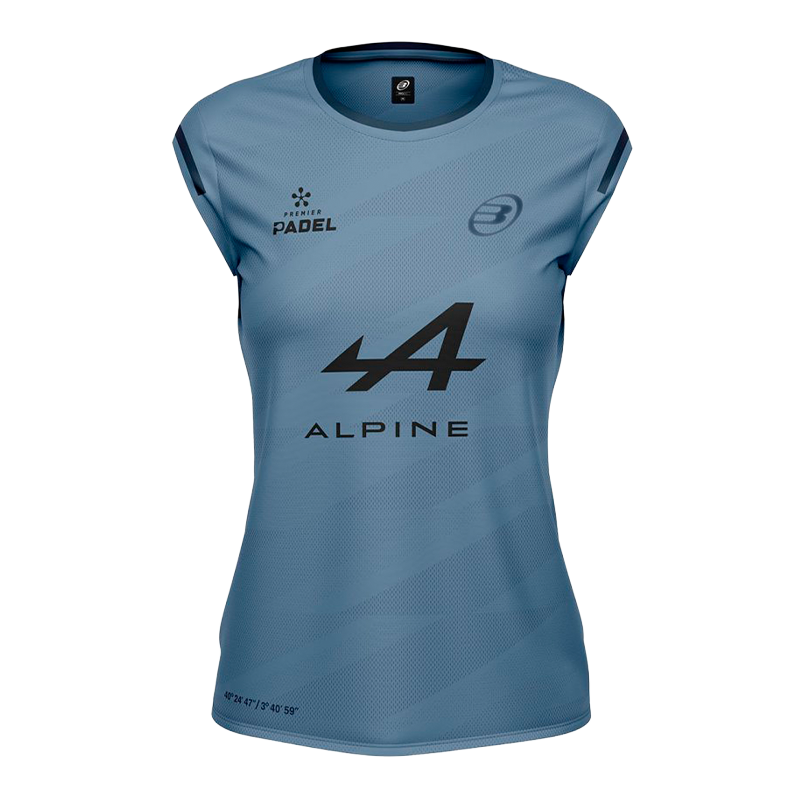 T-shirt Bullpadel Pinatar Claudia Fernández Bleu Atomico Vigore 2026