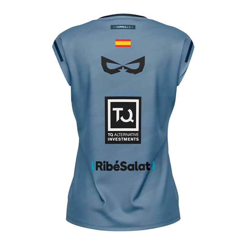 Camiseta Bullpadel Pinatar Claudia Fernandez Azul Atomico Vigore 2026