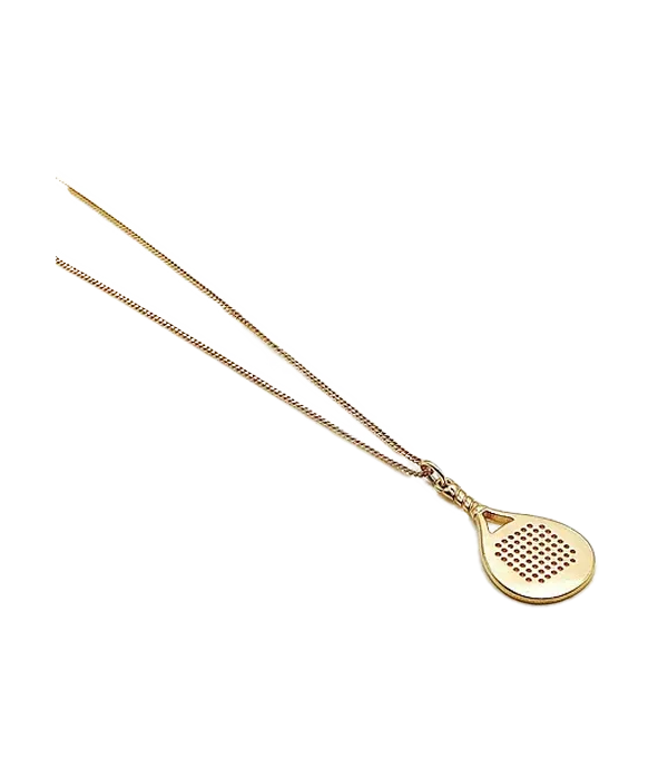 Pendente VdP Raquete de padel em ouro