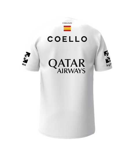 Camiseta Head Arturo Coello 2025 Blanca