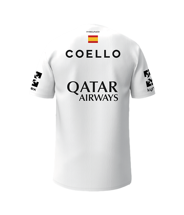 Camiseta Head Arturo Coello 2025 Blanca