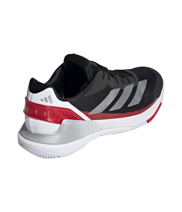 Zapatillas Adidas Crazyquick LS Padel M  Negro/Rojo 2025