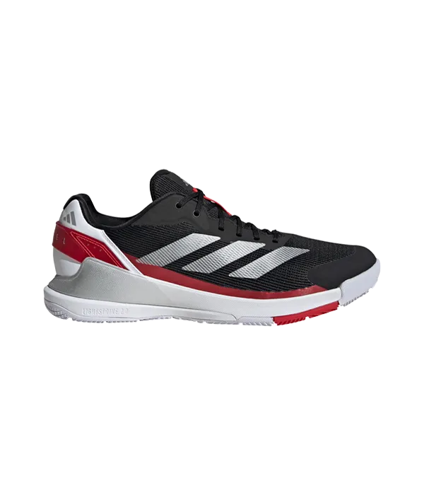 Zapatillas Adidas Crazyquick LS Padel M  Negro/Rojo 2025