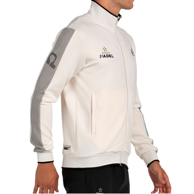Sudadera  Bullpadel Pindaro Premier Padel Crudo