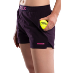 Pantaloncini Nox Donna Pro Viola intenso