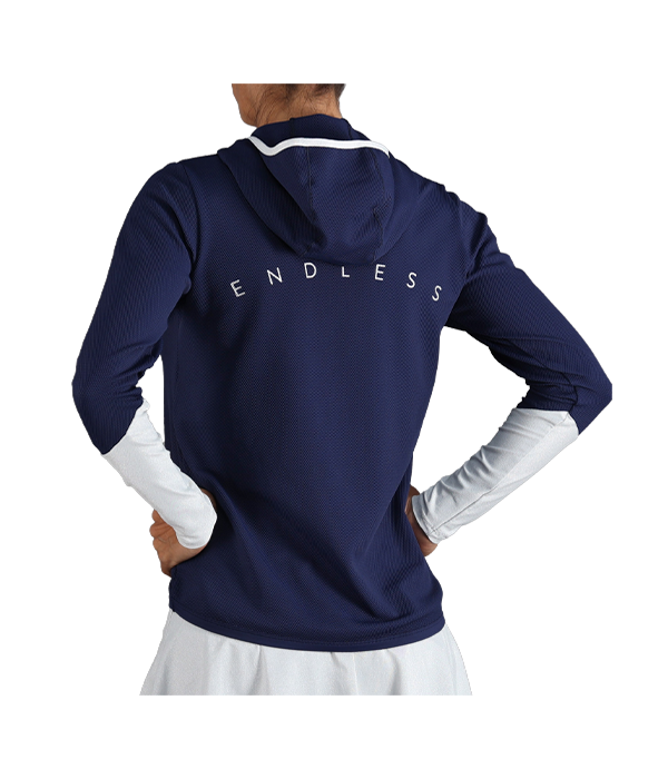 Sudadera Endless Breath Line Navy