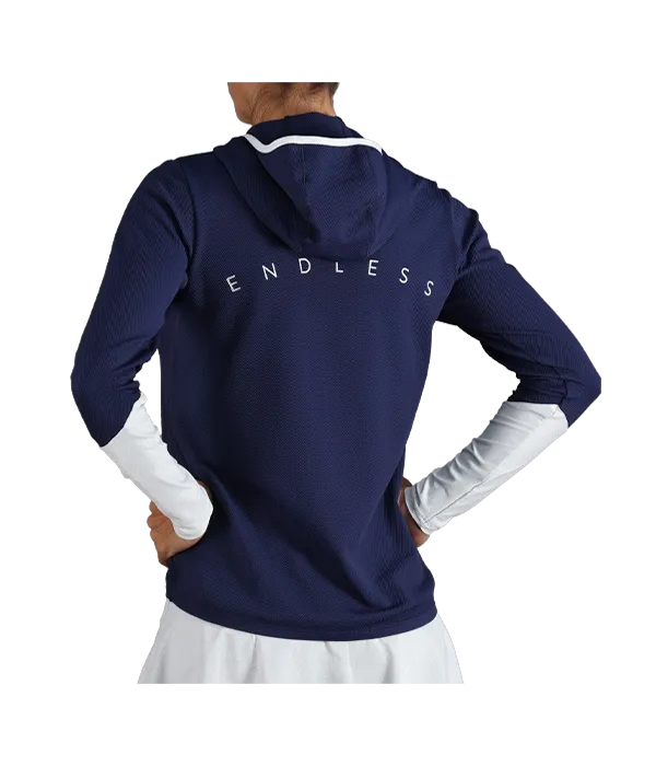Sudadera Endless Breath Line Navy