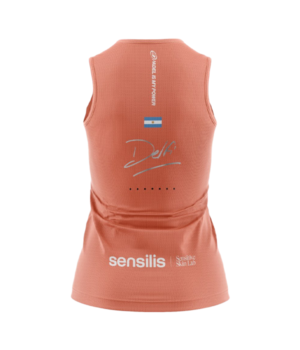 Camiseta Bullpadel Porru Pomelo 2025 Delfi Brea